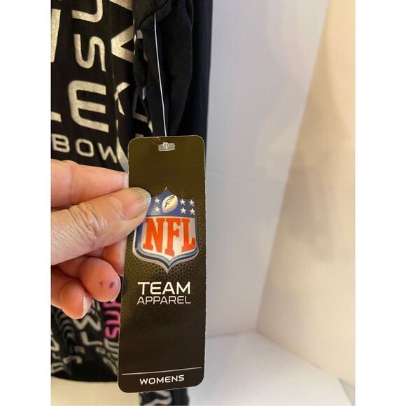 NFL women’s tunic xxl superbowl New Orleans NEW rn#132108 Rayon - Picture 3 of 7